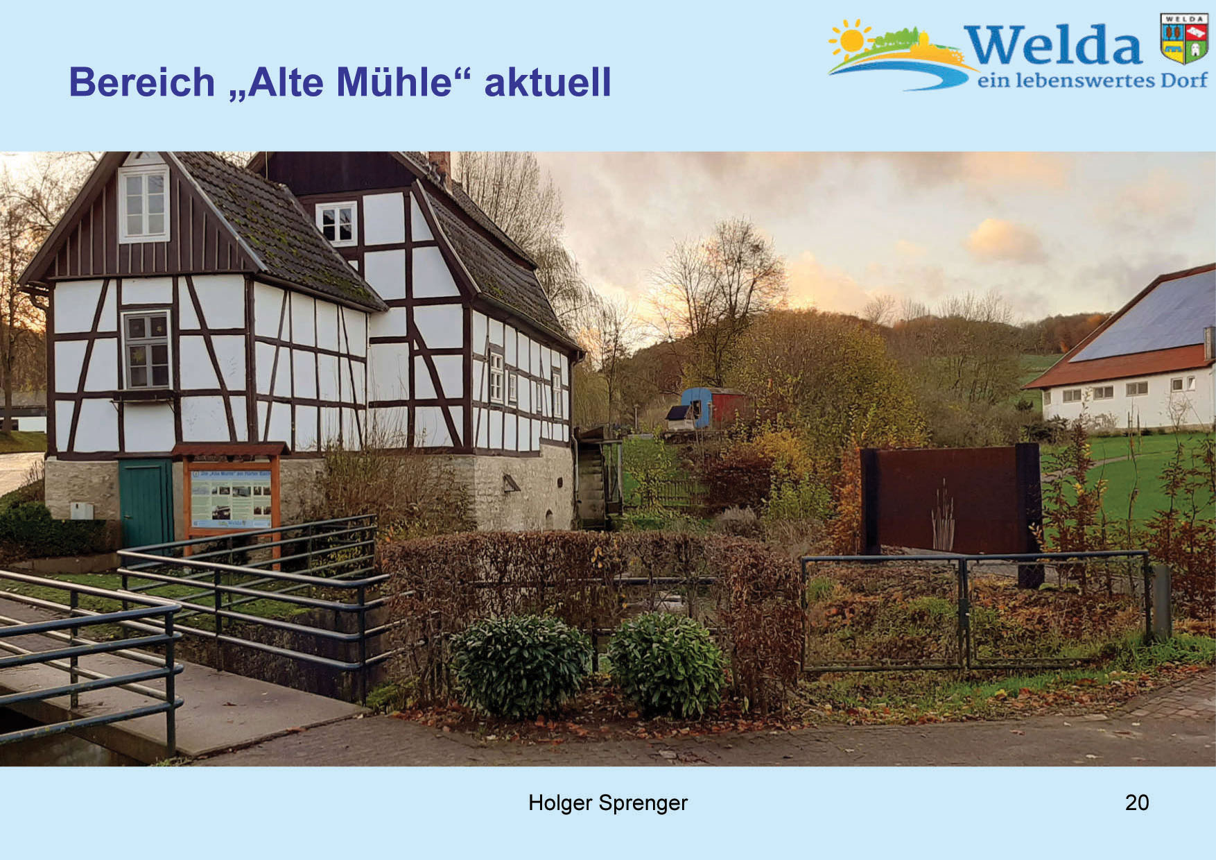 Hochwasserschutz Welda 